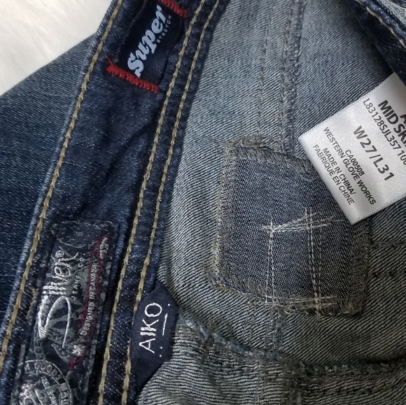 Silver Aiko Skinny Jeans - Picture 9 of 12